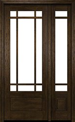9 lite prairie door with sidelight