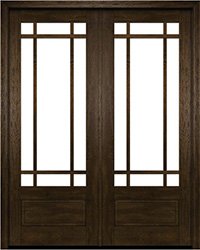 9 lite prairie double door
