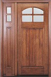 9 lite prairie door with sidelights